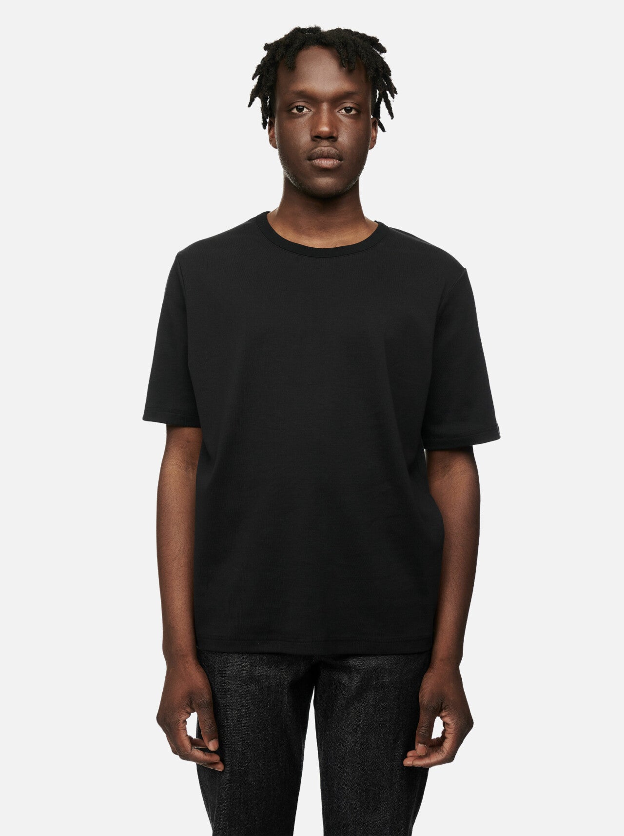 TEYM ORGANIC COTTON T-SHIRT BLACK (MEN)