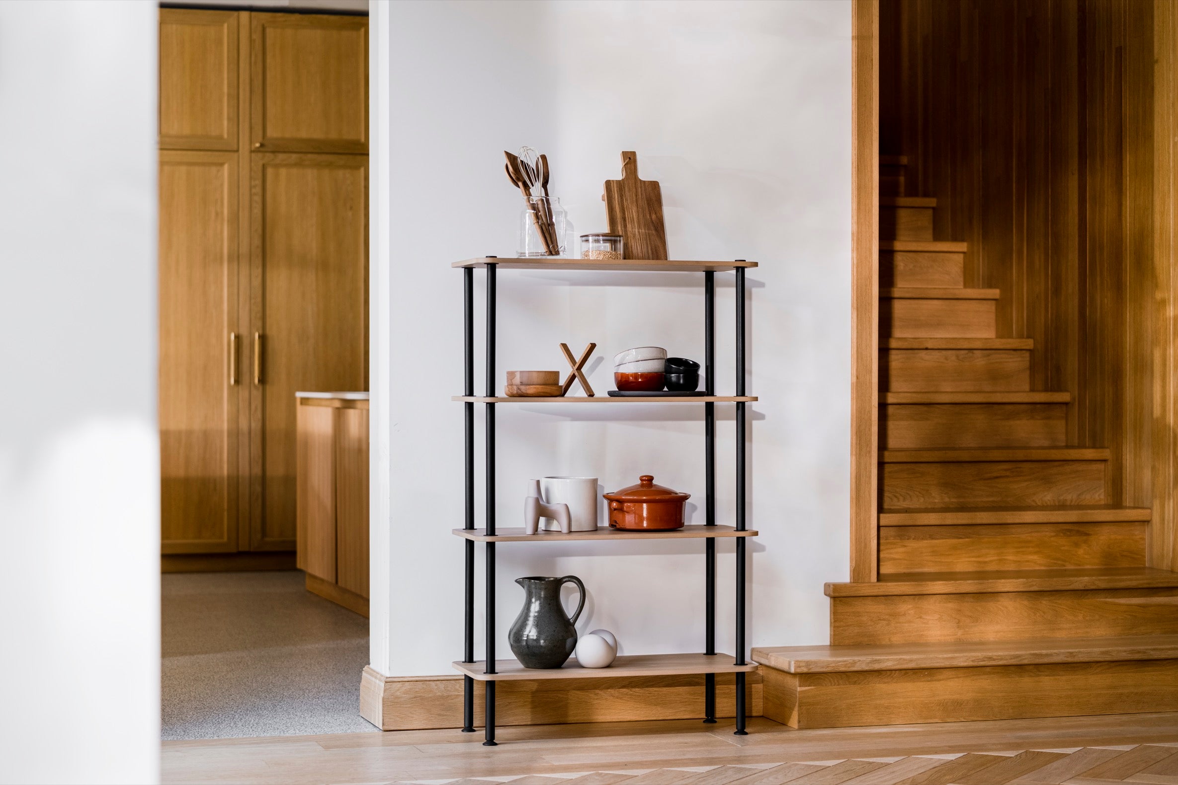 Cb2 black shelves deals