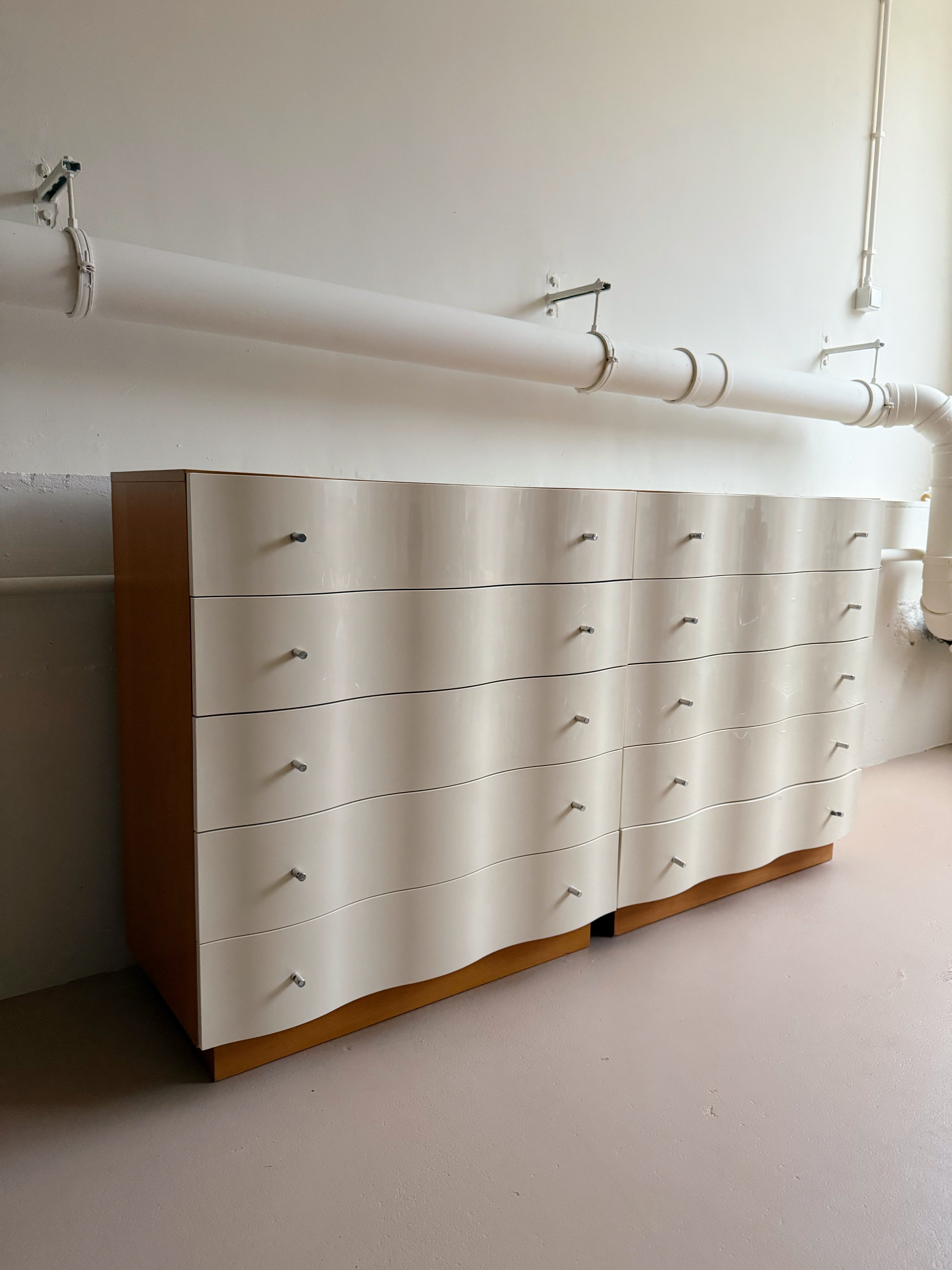 VINTAGE VAJER DRESSER BY TOMAS JELINEK, IKEA 1995 (WHITE) – Fussy